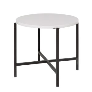 Pure White Quartz Table Base NSHF005