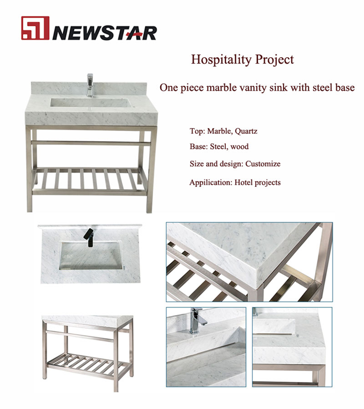 bianco carrara marble vanity sink